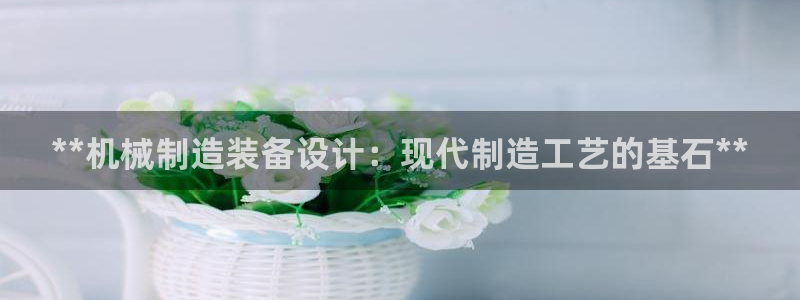 彩神数码科技有限公司：**机械制造装备设计：现代制造工艺的基
