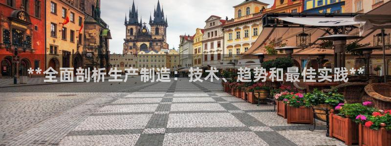 新版彩神v8登录不了：**全面剖析生产制造：技术、趋势和最佳实践**