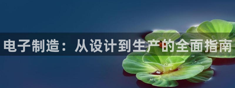 彩神是正规平台吗安全吗：电子制造：从设计到生产的全面指南