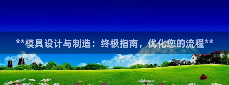 所有彩神购买首页都一样吗：**模具设计与制造：终极指南，优化您的流程**