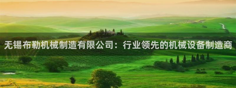 彩神v8手机客户端在哪：无锡布勒机械制造有限公司：行业领先的机械设备制造商