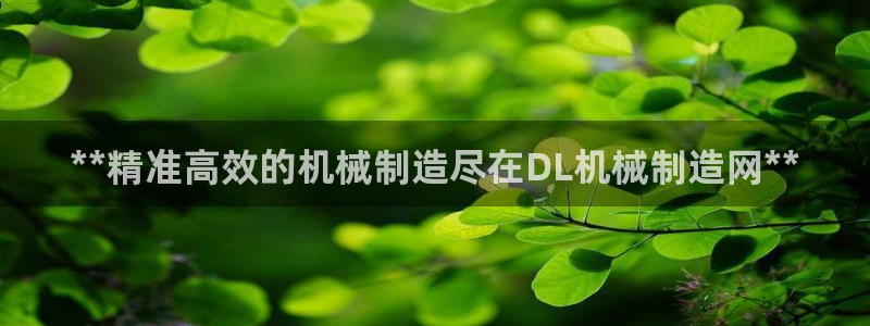彩神平台注册登录：**精准高效的机械制造尽在DL机械制造网**