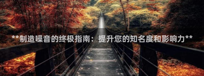 彩神官方邀请码是多少：**制造噪音的终极指南：提升您的知名度