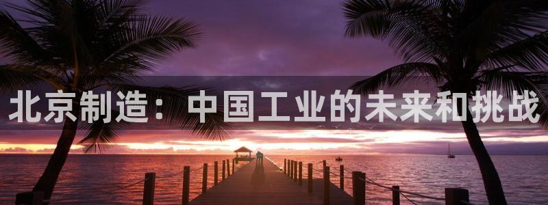 新版彩神v8登录教程：北京制造：中国工业的未来和挑战