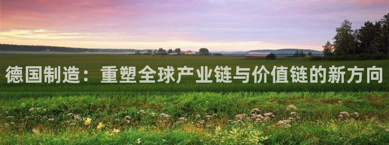 彩神8下载安卓版-彩神8(可提现)官网版1.0.0：德国制造：重塑全球产业链与价值链的新方向