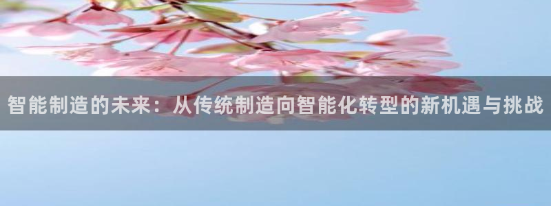 彩神ix是真的吗：智能制造的未来：从传统制造向智能化转型的新