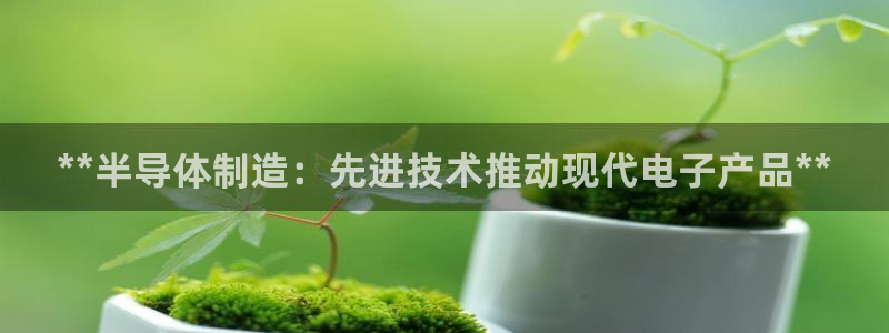 彩神邀请码:00-00-3267：**半导体制造：先进技术推动现代电子产品**