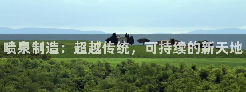 彩神v8手机客户端：喷泉制造：超越传统，可持续的新天地