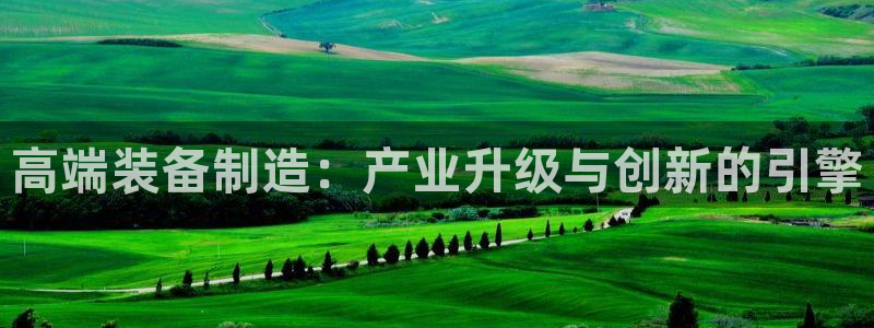 彩神8官网版是正规的吗：高端装备制造：产业升级与创新的引擎